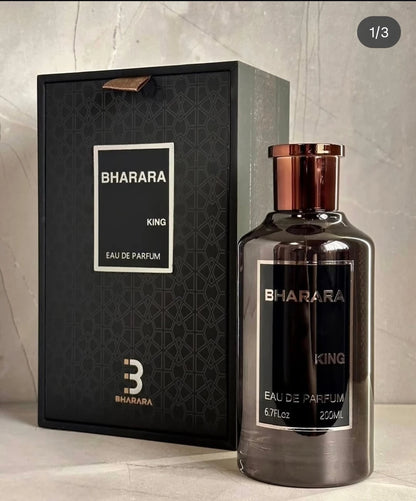 Bharara King Eau De Parfum Spray for Men 3.4 Oz - Fragrance Deodorant Solid Perfume