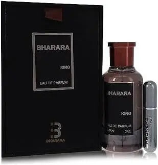 Bharara King Eau De Parfum Spray for Men 3.4 Oz - Fragrance Deodorant Solid Perfume